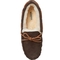 Fireside by Dearfoams Men's Victor Shearling Moccasin Slippers with Tie - Image 6 of 8