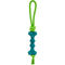 Leaps & Bounds Rubber Bone & Rope Dog Toy - Image 1 of 2