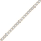 Gold Over Sterling Silver 1 CTW Diamond Tennis Bracelet - Image 2 of 3