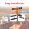 Black + Decker Wall Mounted Electric Patio Heater with Remote Control Functions - Image 6 of 7