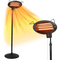 Black + Decker Patio Floor Electric Heater with 3 Heat Settings - Image 1 of 7