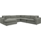 Millennium by Ashley Elyza 5 pc. Sectional with Chaise - Image 1 of 3