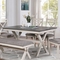 Furniture of America Egretta Dining Table - Image 1 of 2