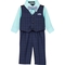Andrew Fezza Infant Boys Vest, Pants, Shirt and Bowtie/Hanky 4 pc. Set - Image 1 of 2