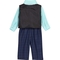 Andrew Fezza Infant Boys Vest, Pants, Shirt and Bowtie/Hanky 4 pc. Set - Image 2 of 2