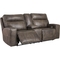 Signature Design by Ashley Game Plan Power Reclining Loveseat - Image 1 of 9