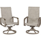 Signature Design by Ashley Beach Front Sling Swivel Chair 2 pk. - Image 1 of 5