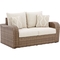 Signature Design by Ashley Sandy Bloom Outdoor Loveseat with Cushion - Image 1 of 6