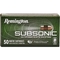 Remington Subsonic .22 LR 40 Gr. Copper Plated Hollow Point 50 Rounds - Image 1 of 3
