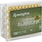 Remington Subsonic .22 LR 40 Gr. Copper Plated Hollow Point 100 Rounds - Image 1 of 3