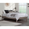 Sauder Queen Size Platform Bed, Solid Wood - Image 1 of 6