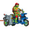 Teenage Mutant Ninja Turtles Movie Battle Cycle with Raphael Figure - Image 2 of 2