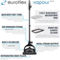 Euroflex Ultra Dry Steam M2R Upright Floor Cleaner - Image 4 of 5