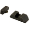 AmeriGlo Defoor Serrated Front/Black Rear Sight For Glock 42/43 Black - Image 1 of 2