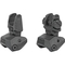 F.A.B. Defense Polymer Flip Up Front and Rear Sight Fits Picatinny Black - Image 1 of 3