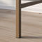 Sauder International Lux Metal & Wood Writing Desk - Image 6 of 6