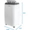 Commercial Cool 14,000 BTU (SACC/CEC) Portable Air Conditioner - Image 2 of 7