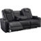 Signature Design by Ashley Center Point Reclining Sofa with Drop Down Table - Image 3 of 10