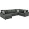 Signature Design by Ashley Edenfield Sectional with Chaise 3 pc. Set - Image 1 of 2