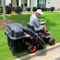 Yard Force 48v Brushless 38 in. Battery-Powered Rear Engine Riding Lawn Mower - Image 5 of 10