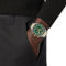 Versace Men's Greca Dome 43MM Case Green Guilloche Dial Two Tone Bracelet VE6K00423 - Image 5 of 5