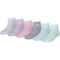 Nike Little Girls Metallic Swoosh Quarter Socks 6 pk. - Image 1 of 4