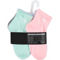 Nike Little Girls Metallic Swoosh Quarter Socks 6 pk. - Image 4 of 4