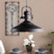 SEI Mindel Industrial Bell Pendant Lamp - Image 1 of 4