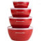 KitchenAid Classic Prep Bowls 4 pc. Set with Lids - Image 1 of 4