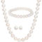 Sofia B. Cultured Pearl 3 pc. Set Necklace Earrings & Bracelet in Sterling Silver - Image 1 of 6