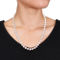 Sofia B. Cultured Pearl 3 pc. Set Necklace Earrings & Bracelet in Sterling Silver - Image 4 of 6