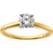 True Origin 14K Yellow and White Gold 3/4 CTW Diamond Round Engagement Ring - Image 1 of 4