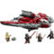 LEGO Star Wars Ahsoka Tano's T-6 Jedi Shuttle 75362 - Image 4 of 10