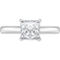 Ray of Brilliance 14K 3CTW IGI Certified Lab Grown Princess Diamond Solitaire Ring - Image 4 of 4