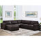 Abbyson Teagan Leather Modular Sectional 6 pc. - Image 6 of 9
