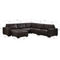Abbyson Teagan Leather Modular Sectional 6 pc. - Image 9 of 9