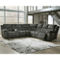 Signature Design by Ashley Nettington 4 pc. LAF Power Reclining Sectional & Console - Image 1 of 5