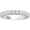 From the Heart 14K White Gold 1 CTW Lab Grown Diamond Anniversary Ring - Image 1 of 2