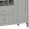 Simpli Home Bedford Sideboard Buffet and Wine Rack - Image 3 of 3