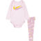 Nike Infant Girls Bodysuit and Leggings 2 pc. Set - Image 3 of 6