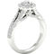 Pure Brilliance 14K White Gold 1 1/4 CTW Engagement Ring with IGI Certification - Image 2 of 2