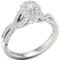 Pure Brilliance 14K White Gold 1 CTW Engagement Ring with IGI Certification - Image 2 of 2