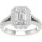 Pure Brilliance 14K White Gold 1 1/3 CTW Engagement Ring with IGI Certification - Image 1 of 2