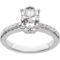 True Origin 14K White Gold 1 3/4 CTW Lab Grown Diamond Engagement Ring - Image 1 of 3