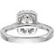 True Origin 14K White Gold 2 1/8 CTW Lab Grown Diamond Engagement Ring, Certified - Image 3 of 5