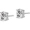 True Origin 14K Gold 1/2 CTW Lab Grown Certified Diamond Solitaire Stud Earrings - Image 2 of 4