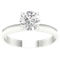 Pure Brilliance 14K White Gold 1.5 CTW Round Solitaire Ring with IGI Certification - Image 1 of 2