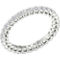 Pure Brilliance 14K White Gold 1 CTW Eternity Band with IGI Certification Size 7 - Image 2 of 2