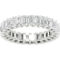 Pure Brilliance 14K White Gold 5 CTW Eternity Band with IGI Certification - Image 1 of 2