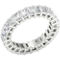 Pure Brilliance 14K White Gold 5 CTW Eternity Band with IGI Certification - Image 2 of 2